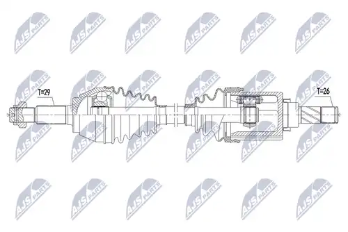 полуоска NTY NPW-NS-098