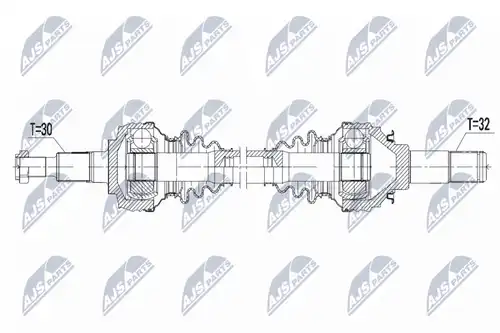 полуоска NTY NPW-PS-008