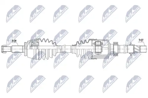 полуоска NTY NPW-RE-162