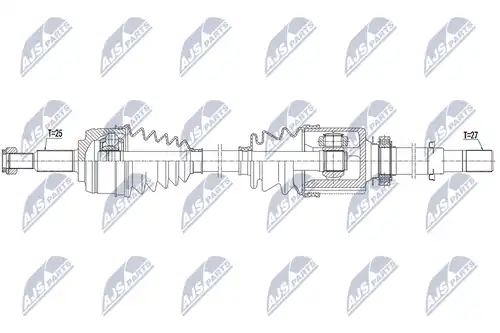 полуоска NTY NPW-RE-163