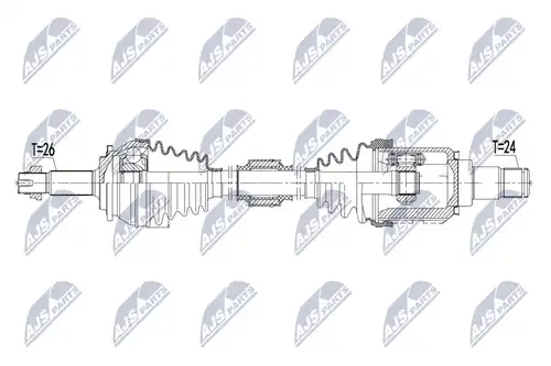 полуоска NTY NPW-TY-096
