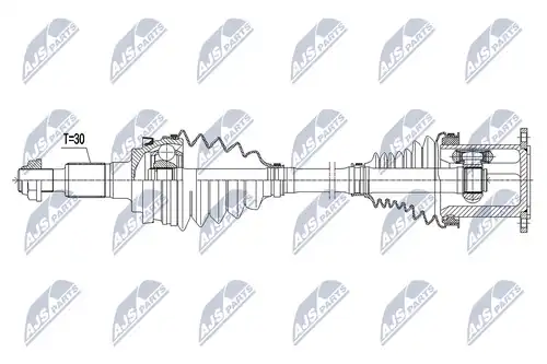 полуоска NTY NPW-VW-065