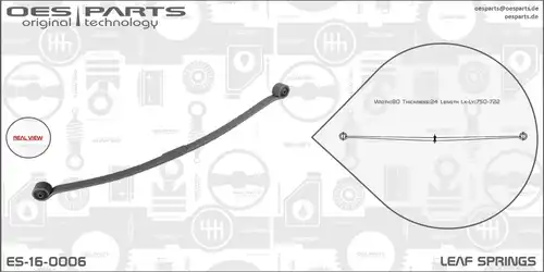  OES PARTS ES-16-0006