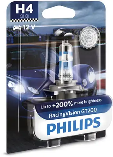 крушка с нагреваема жичка, фар за дълги светлини PHILIPS 12342RGTB1