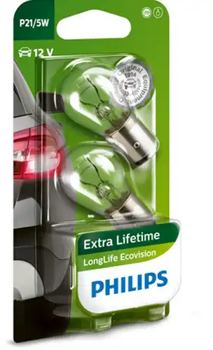 крушка с нагреваема жичка, мигачи PHILIPS 12499LLECOB2