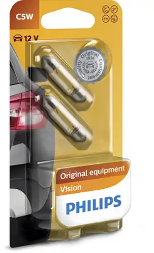 крушка с нагреваема жичка, светлини на рег. номер PHILIPS 12844B2