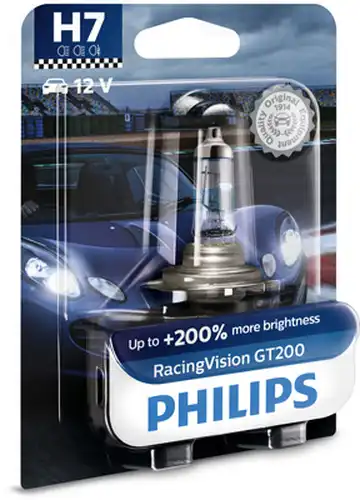 крушка с нагреваема жичка, фар за дълги светлини PHILIPS 12972RGTB1