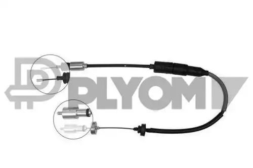 въжен механизъм, задействане на съединителя PLYOM P028449