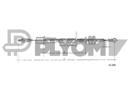 жило за газ PLYOM P485675