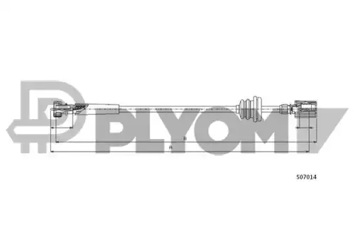 ос на тахографа PLYOM P760938