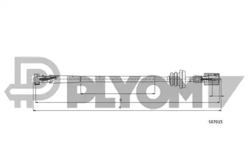 ос на тахографа PLYOM P760939
