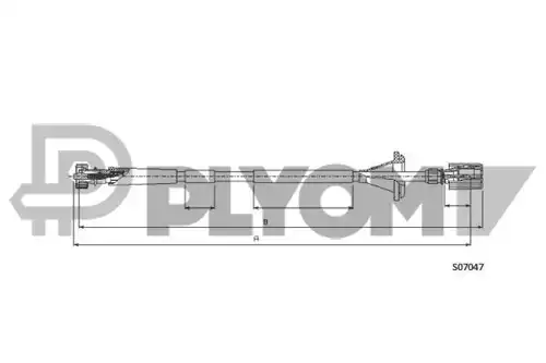 ос на тахографа PLYOM P761639