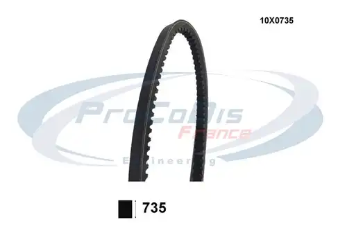 трапецовиден ремък PROCODIS FRANCE 10X0735