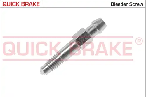 винт на клапан за обезвъздушаване, QUICK BRAKE 0013