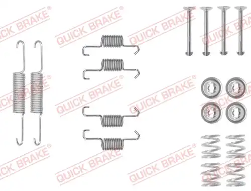 комплект принадлежности, челюсти за ръчна спирачка QUICK BRAKE 105-0011