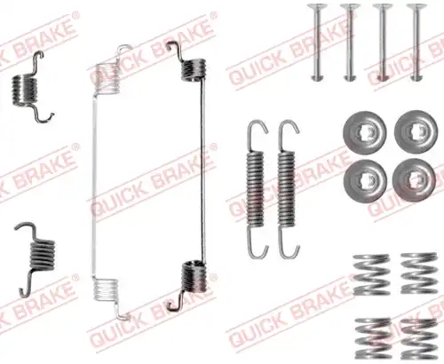 комплект принадлежности, спирани челюсти QUICK BRAKE 105-0014