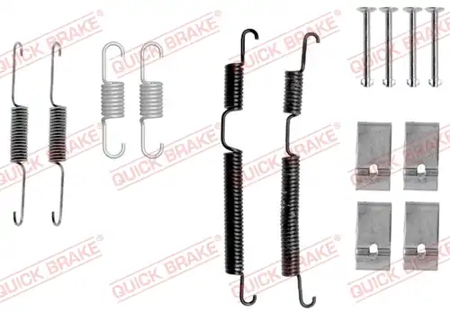 комплект принадлежности, спирани челюсти QUICK BRAKE 105-0017