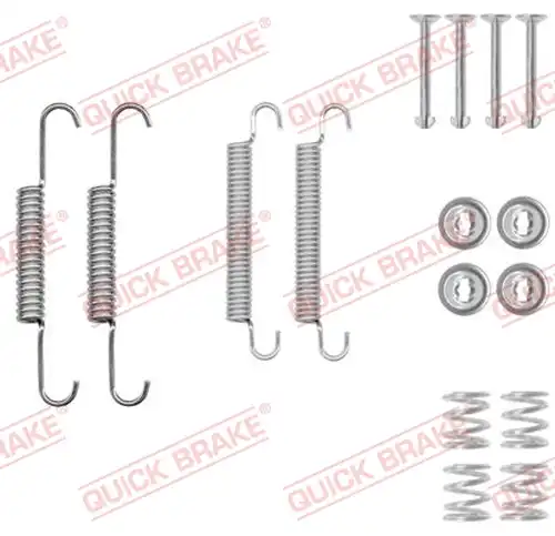 комплект принадлежности, челюсти за ръчна спирачка QUICK BRAKE 105-0020
