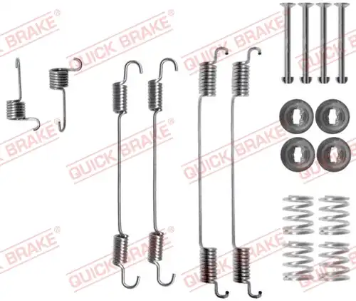 комплект принадлежности, спирани челюсти QUICK BRAKE 105-0021