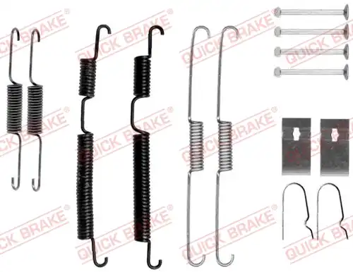 комплект принадлежности, спирани челюсти QUICK BRAKE 105-0024