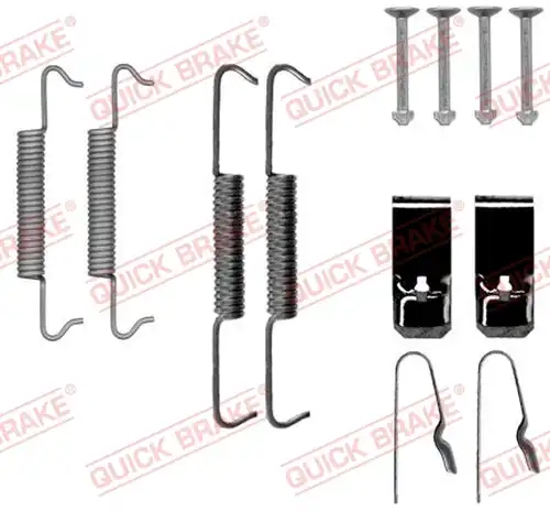 комплект принадлежности, челюсти за ръчна спирачка QUICK BRAKE 105-0027