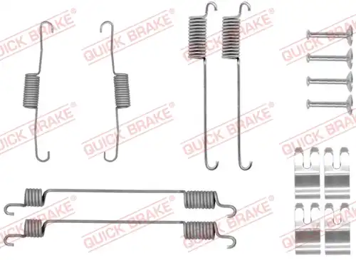 комплект принадлежности, спирани челюсти QUICK BRAKE 105-0030