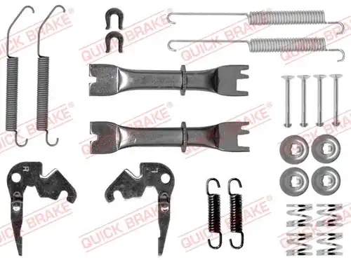 комплект принадлежности, спирани челюсти QUICK BRAKE 105-0033S