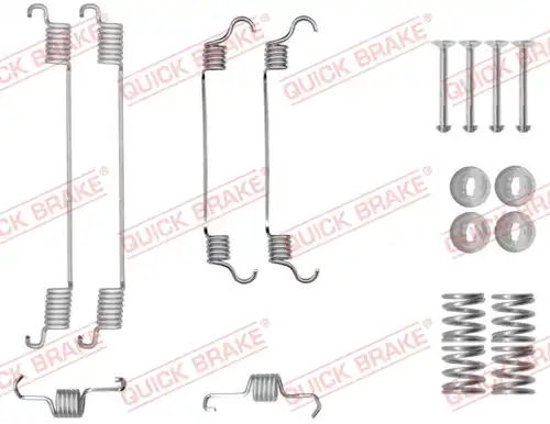 комплект принадлежности, спирани челюсти QUICK BRAKE 105-0034