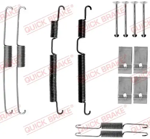 комплект принадлежности, спирани челюсти QUICK BRAKE 105-0035
