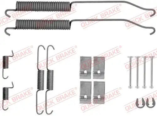 комплект принадлежности, спирани челюсти QUICK BRAKE 105-0036