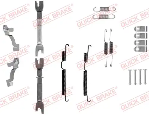 комплект принадлежности, спирани челюсти QUICK BRAKE 105-0045S