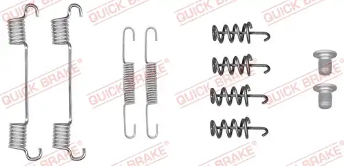 комплект принадлежности, челюсти за ръчна спирачка QUICK BRAKE 105-0051