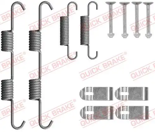 комплект принадлежности, челюсти за ръчна спирачка QUICK BRAKE 105-0077