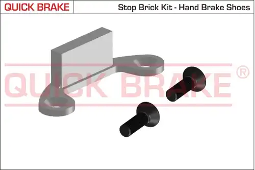 комплект принадлежности, челюсти за ръчна спирачка QUICK BRAKE 105-0481