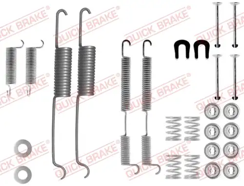 комплект принадлежности, спирани челюсти QUICK BRAKE 105-0518