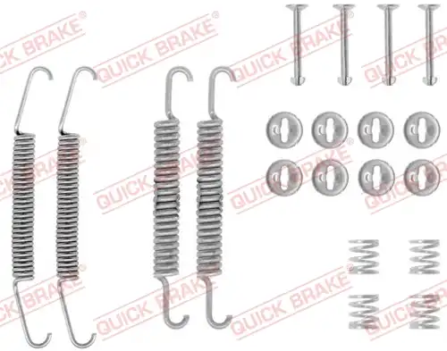 комплект принадлежности, спирани челюсти QUICK BRAKE 105-0548