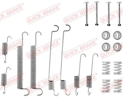 комплект принадлежности, спирани челюсти QUICK BRAKE 105-0560