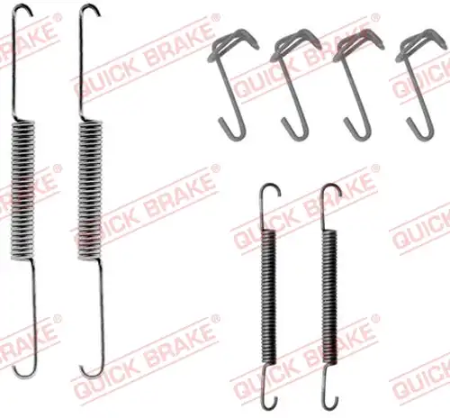 комплект принадлежности, спирани челюсти QUICK BRAKE 105-0563
