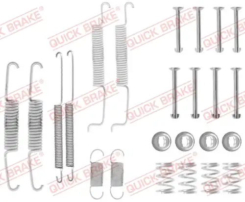 комплект принадлежности, спирани челюсти QUICK BRAKE 105-0569