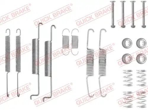 комплект принадлежности, спирани челюсти QUICK BRAKE 105-0597