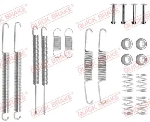 комплект принадлежности, спирани челюсти QUICK BRAKE 105-0598