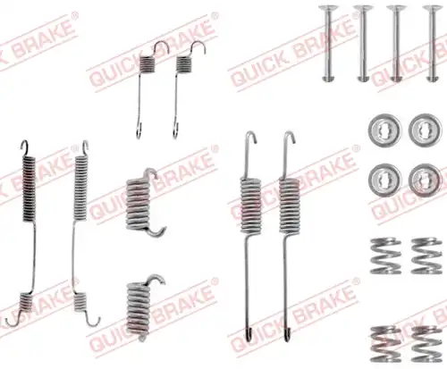 комплект принадлежности, спирани челюсти QUICK BRAKE 105-0599