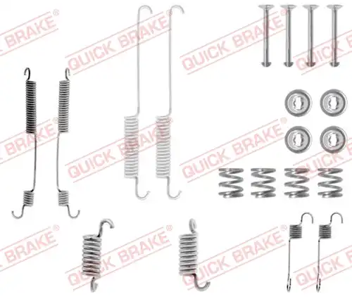 комплект принадлежности, спирани челюсти QUICK BRAKE 105-0600
