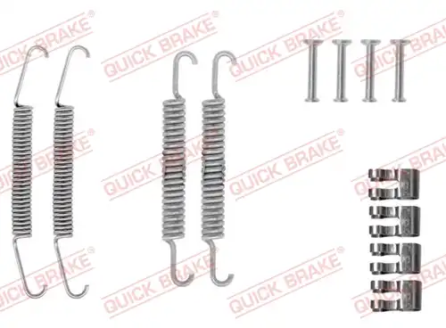 комплект принадлежности, спирани челюсти QUICK BRAKE 105-0610