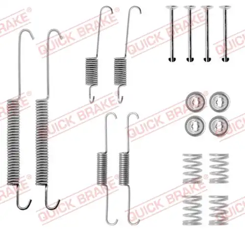 комплект принадлежности, спирани челюсти QUICK BRAKE 105-0613