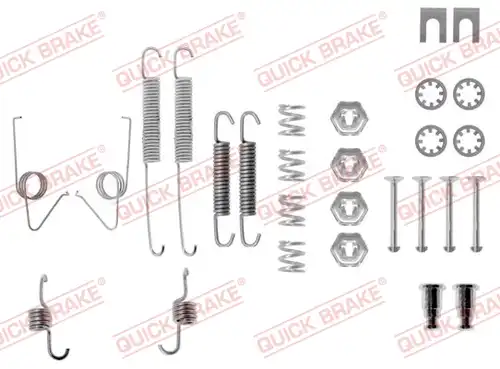 комплект принадлежности, спирани челюсти QUICK BRAKE 105-0614