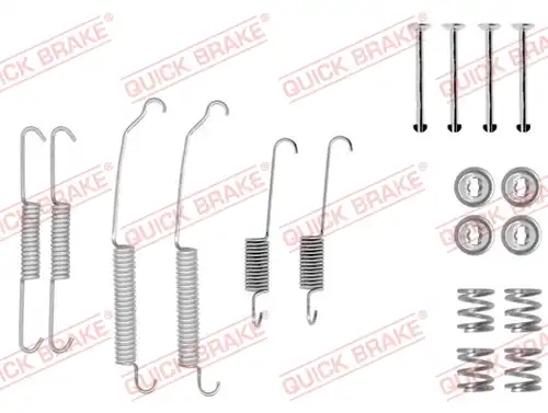 комплект принадлежности, спирани челюсти QUICK BRAKE 105-0618