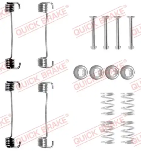 комплект принадлежности, челюсти за ръчна спирачка QUICK BRAKE 105-0619