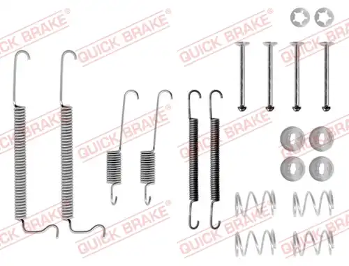 комплект принадлежности, спирани челюсти QUICK BRAKE 105-0629