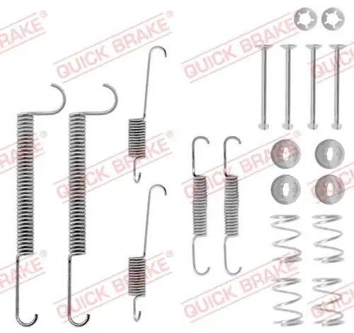комплект принадлежности, спирани челюсти QUICK BRAKE 105-0630